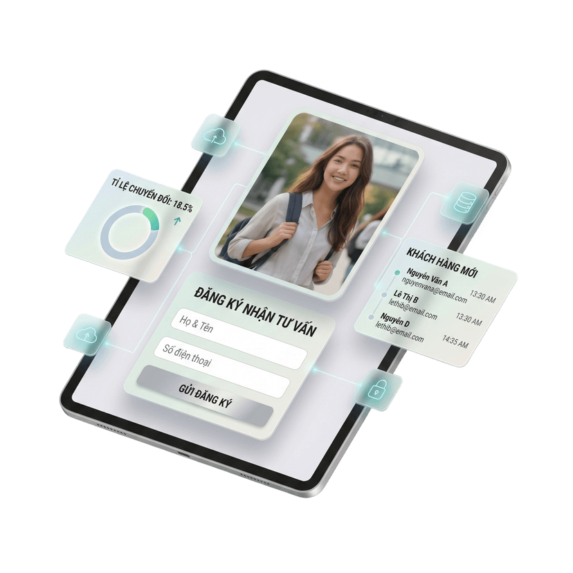 Landing Page Tuyển Sinh